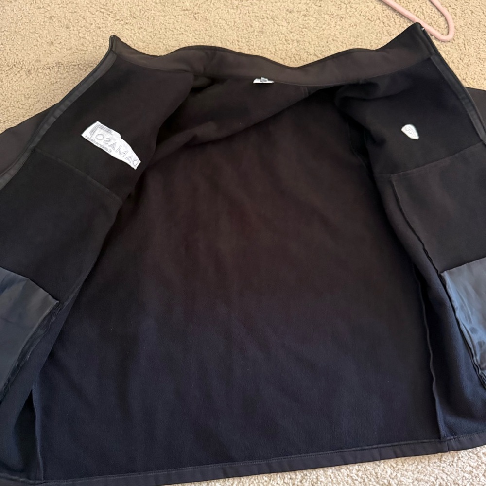 Ariat Black Softshell Jacket Men’s XL Full Zip Logo Workwear Western Coat - Picture 10 of 10